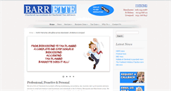 Desktop Screenshot of barretteaccounts.com